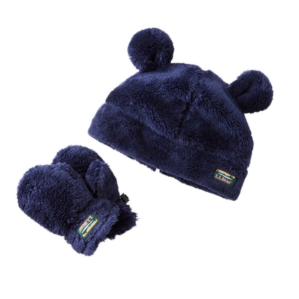 L.L. Bean Plush Navy Toddler Set